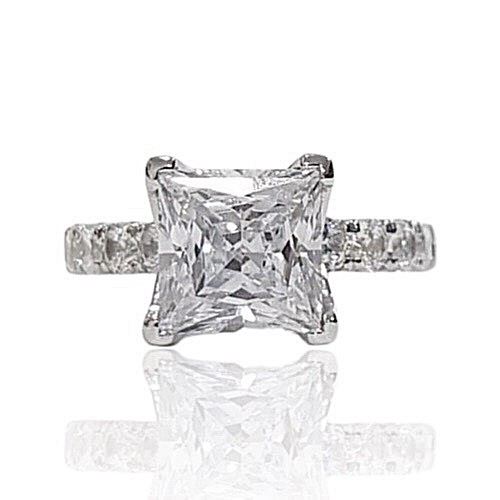 Engagement Ring Princess Cut (8x8mm)