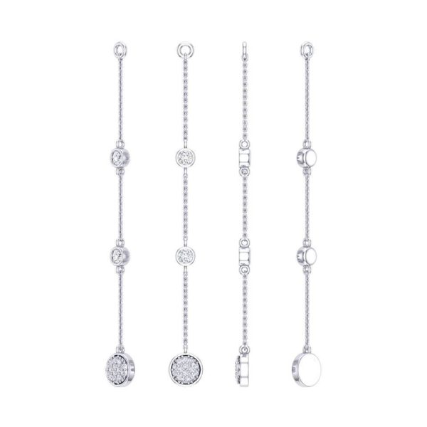 HANGING-STYLE EARRING ATTACHMENT