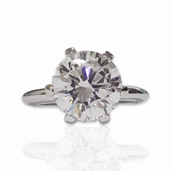 The Timeless Six Prong Solitaire Engagement Ring