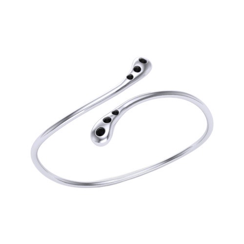 TWC  Silver Cuff - Hawk Wings