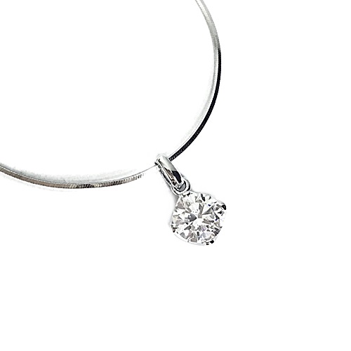 Diamond-Simulant-Solitaire-Pendant