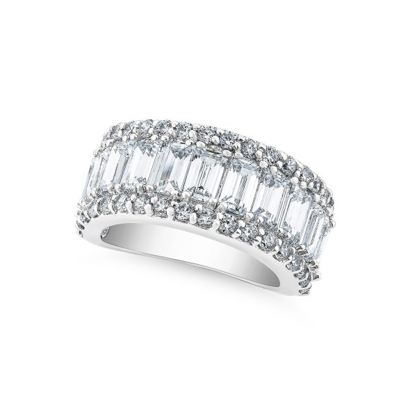 Eternity Half Band Baguette & Round