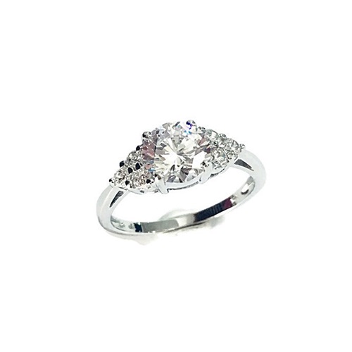 Three Stone Engagement Ring