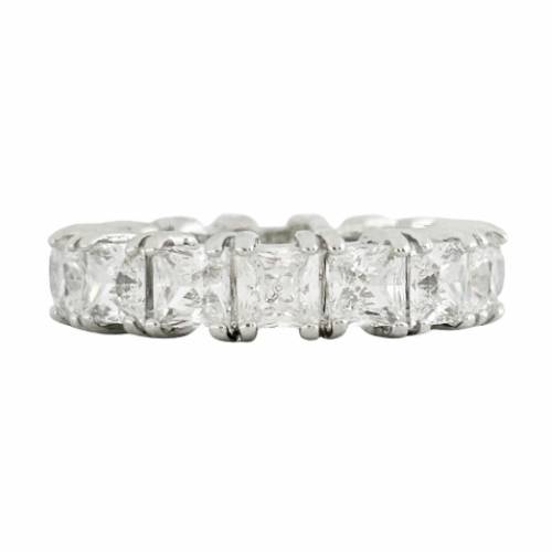 4x4mm Full Princess Eternity Ring